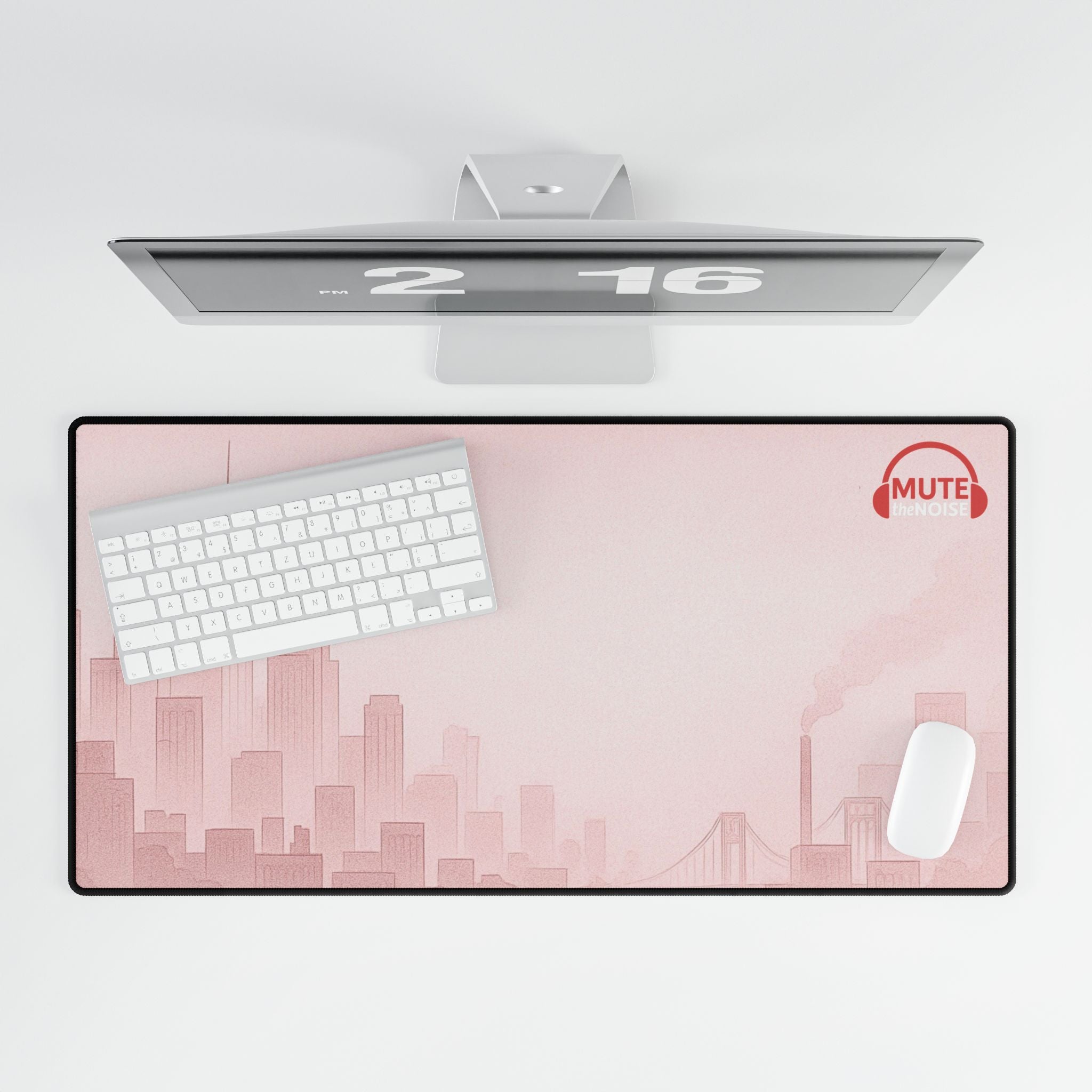 Mute the Noise: Desk Mat
