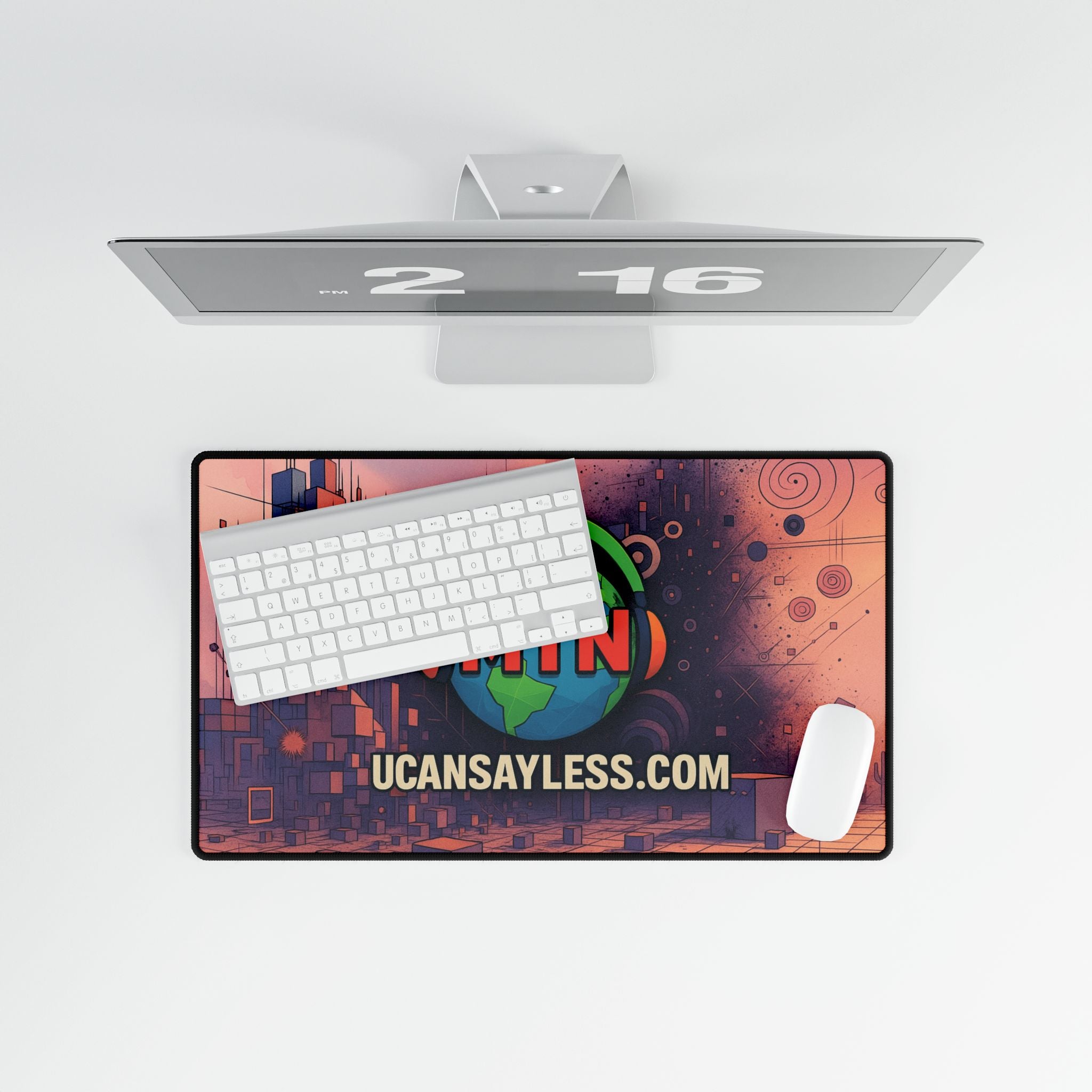 Mute the Noise Keyboard Mat
