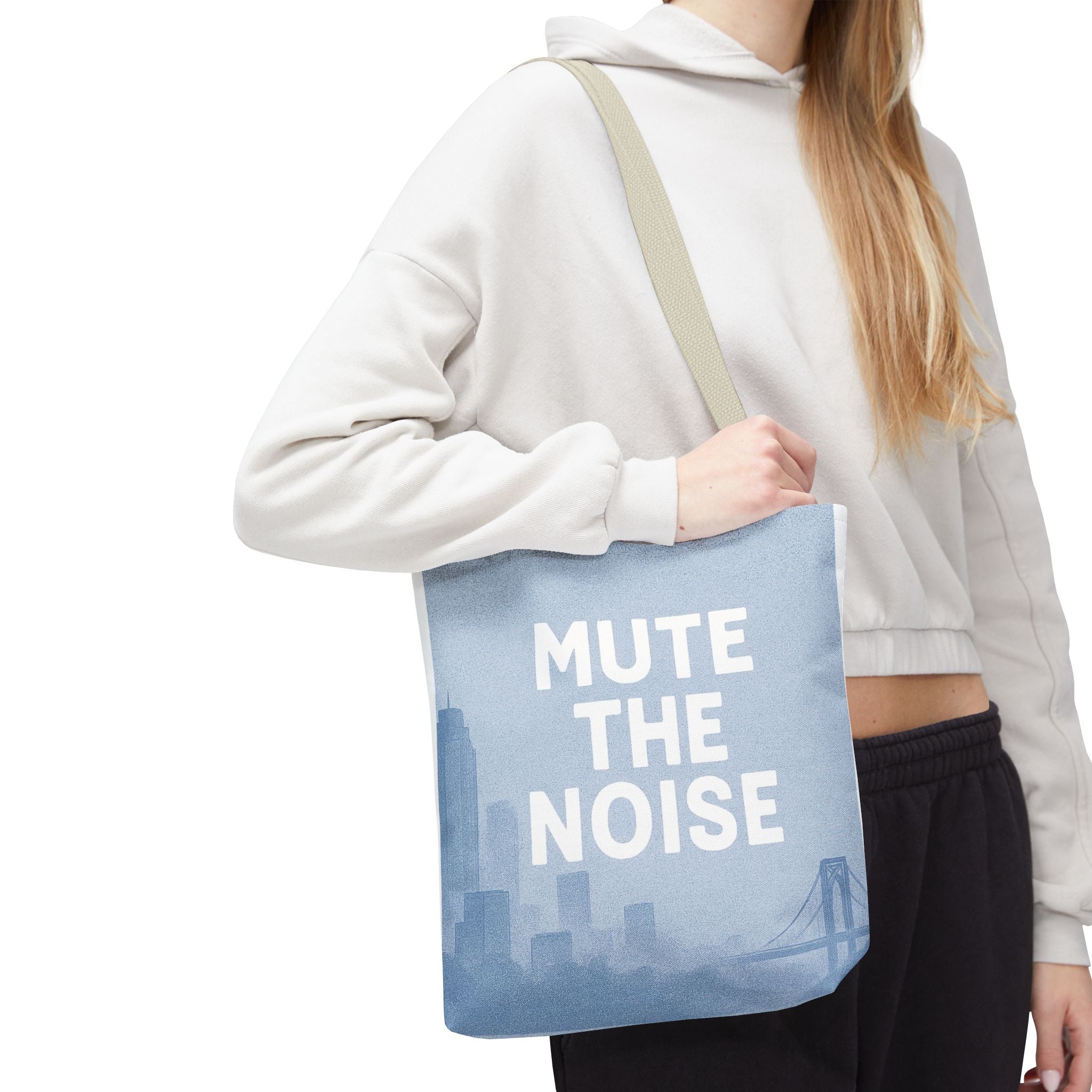MUTE-the-NOISE: Tote Bag