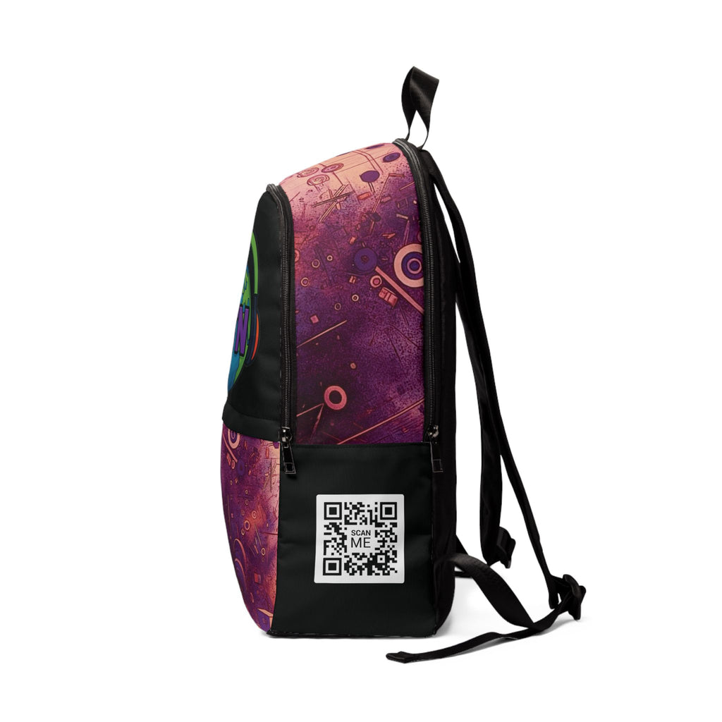 Mute the Noise Backpack (purple)