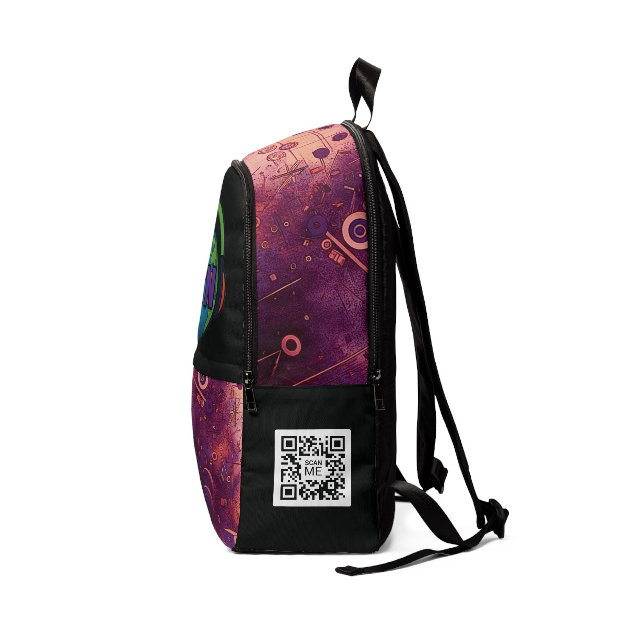 Mute the Noise Backpack (purple)