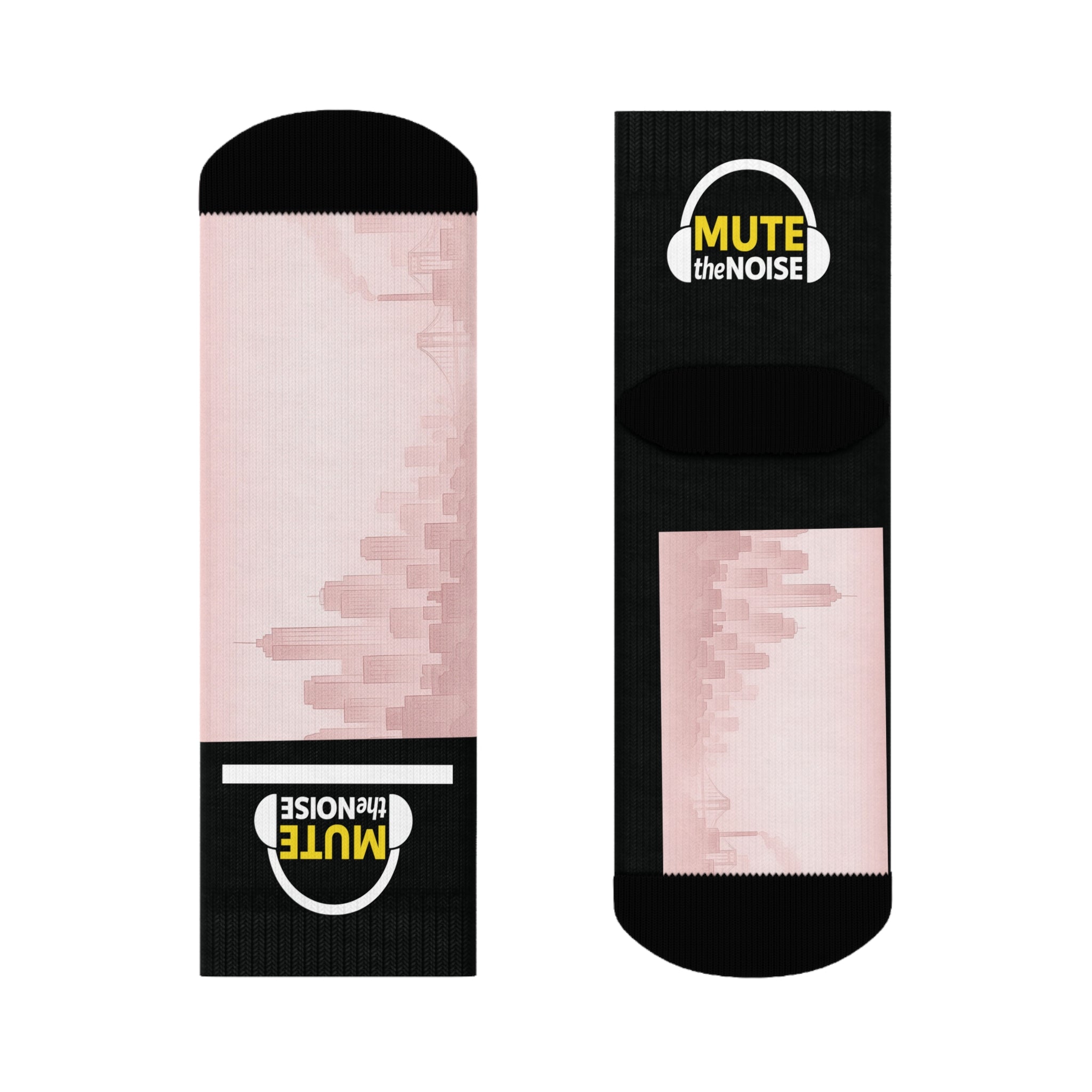 MUTE-the-NOISE: Crew Socks