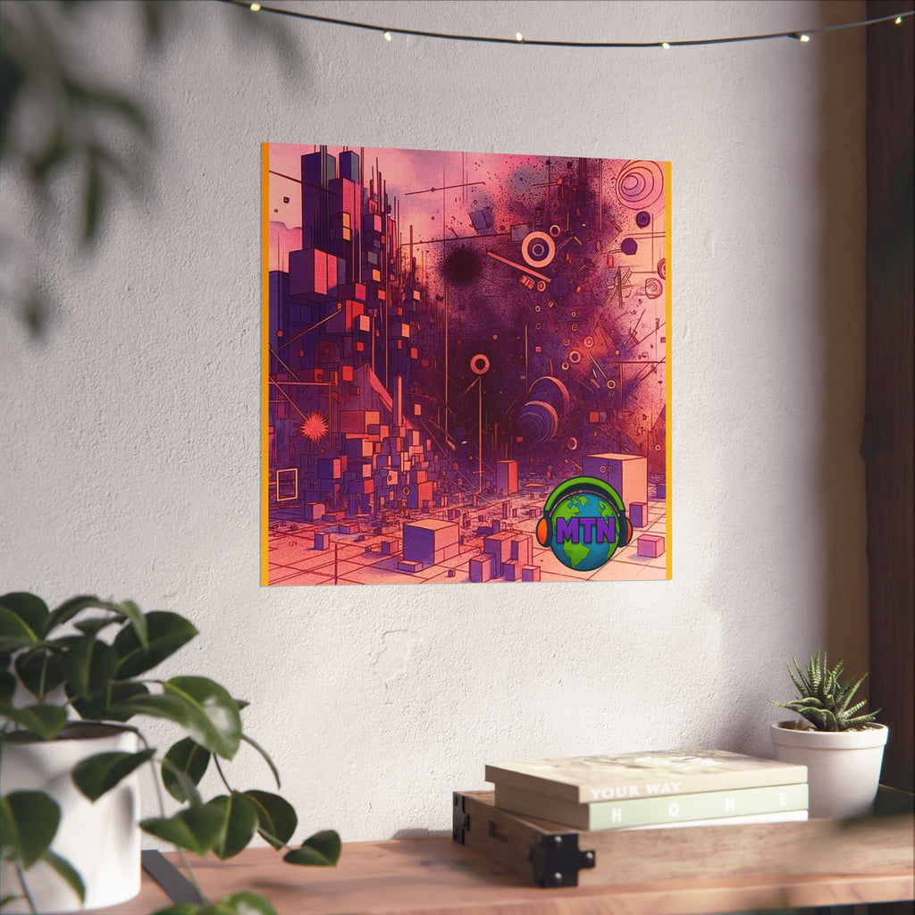 MUTE the NOISE - Premium Matte Poster