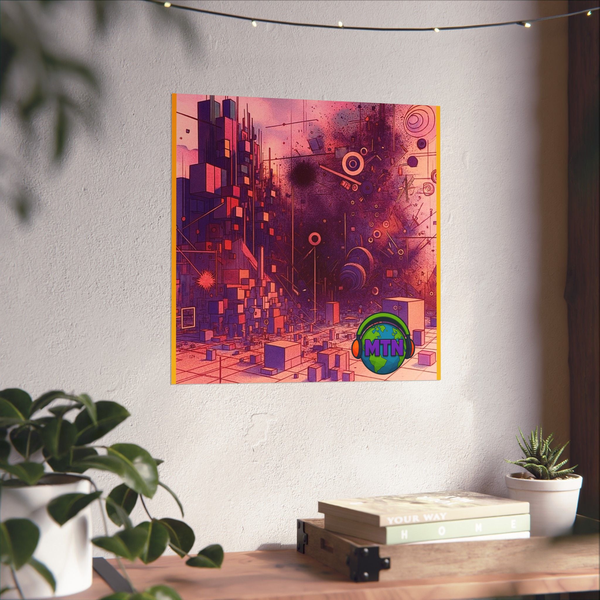 MUTE the NOISE - Premium Matte Poster