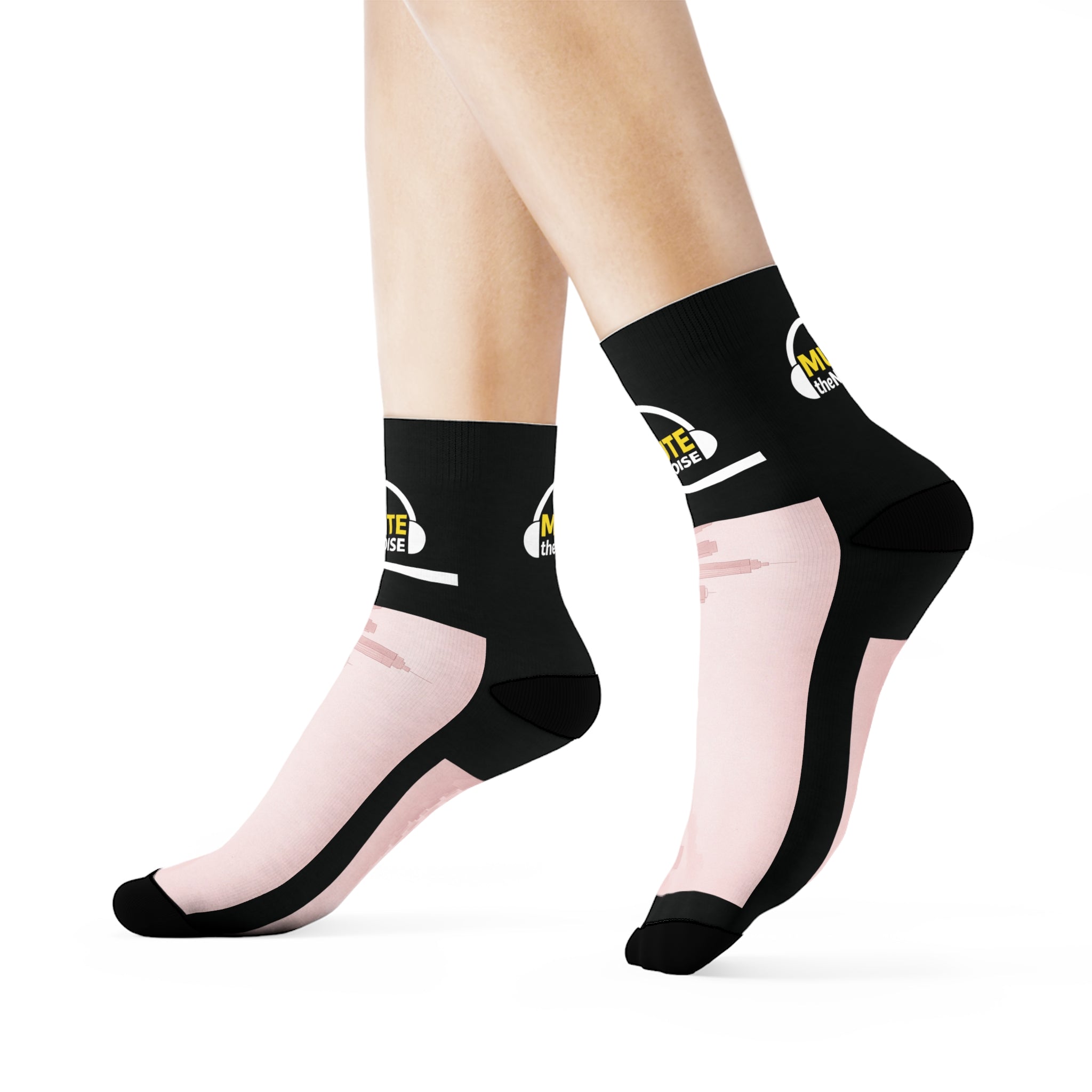 MUTE-the-NOISE: Crew Socks